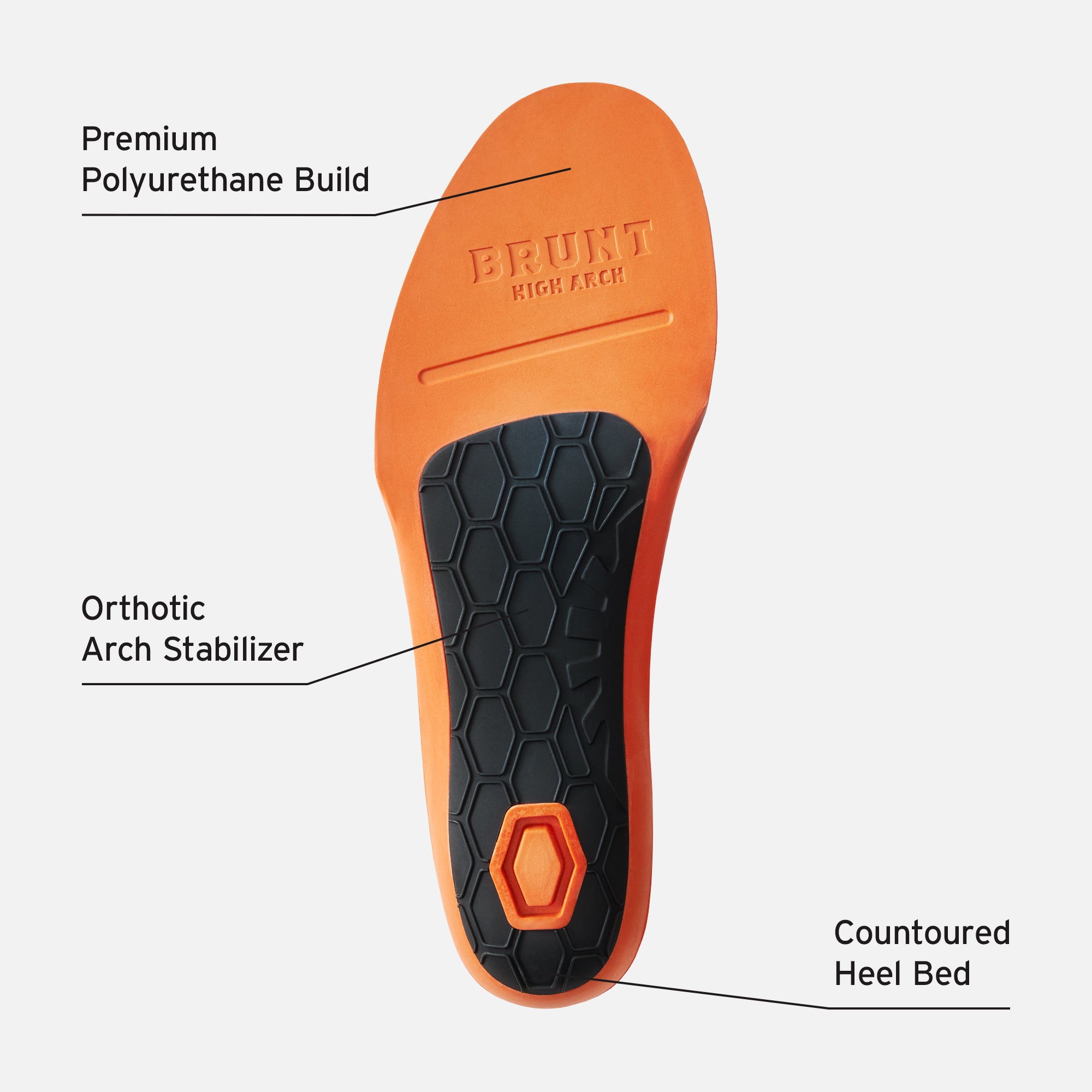 Alternative view of BRUNT High Arch CUSH’N® Insole