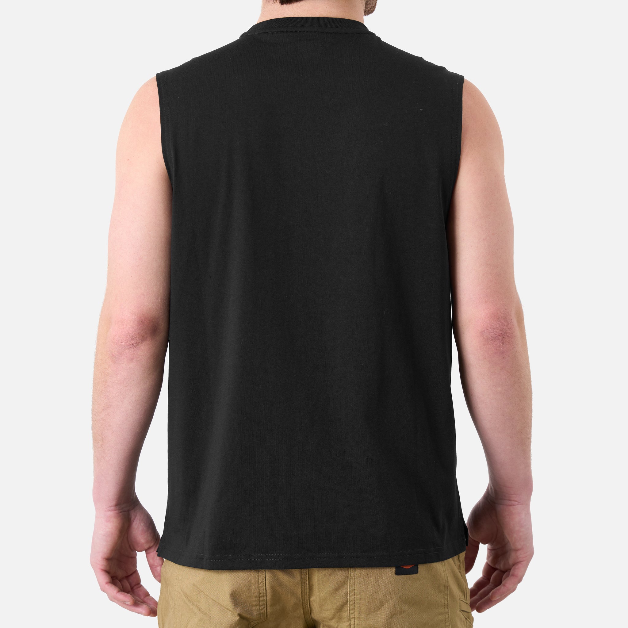 The Martin Sleeveless Pocket Tee - Image 4