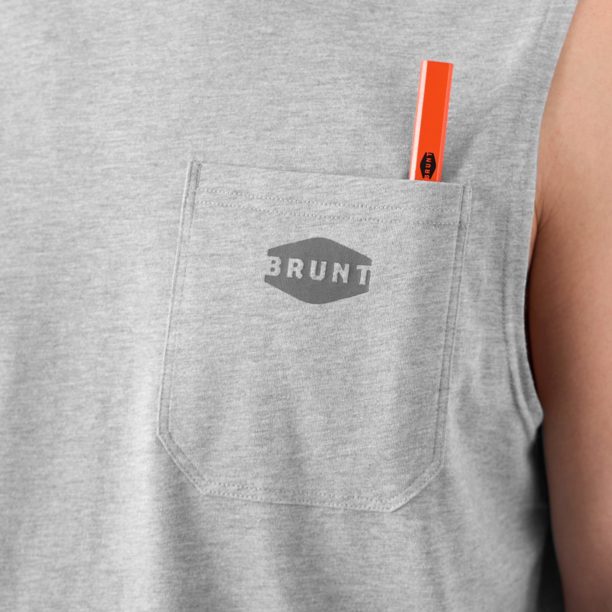 The Martin Sleeveless Pocket Tee - Image 12