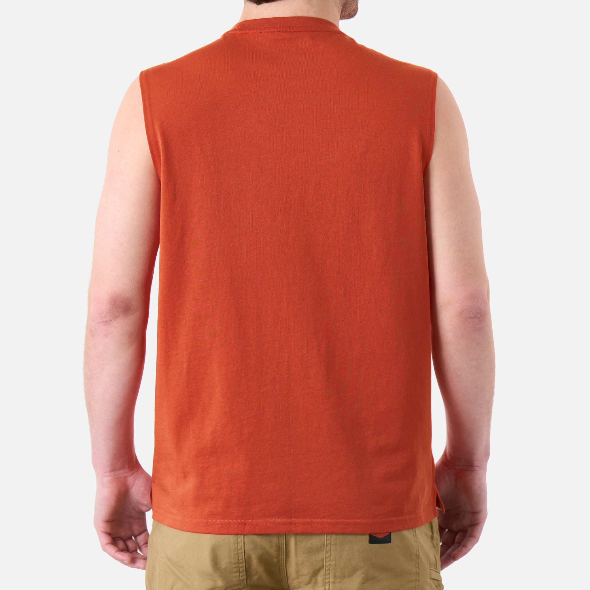 The Martin Sleeveless Pocket Tee - Image 9