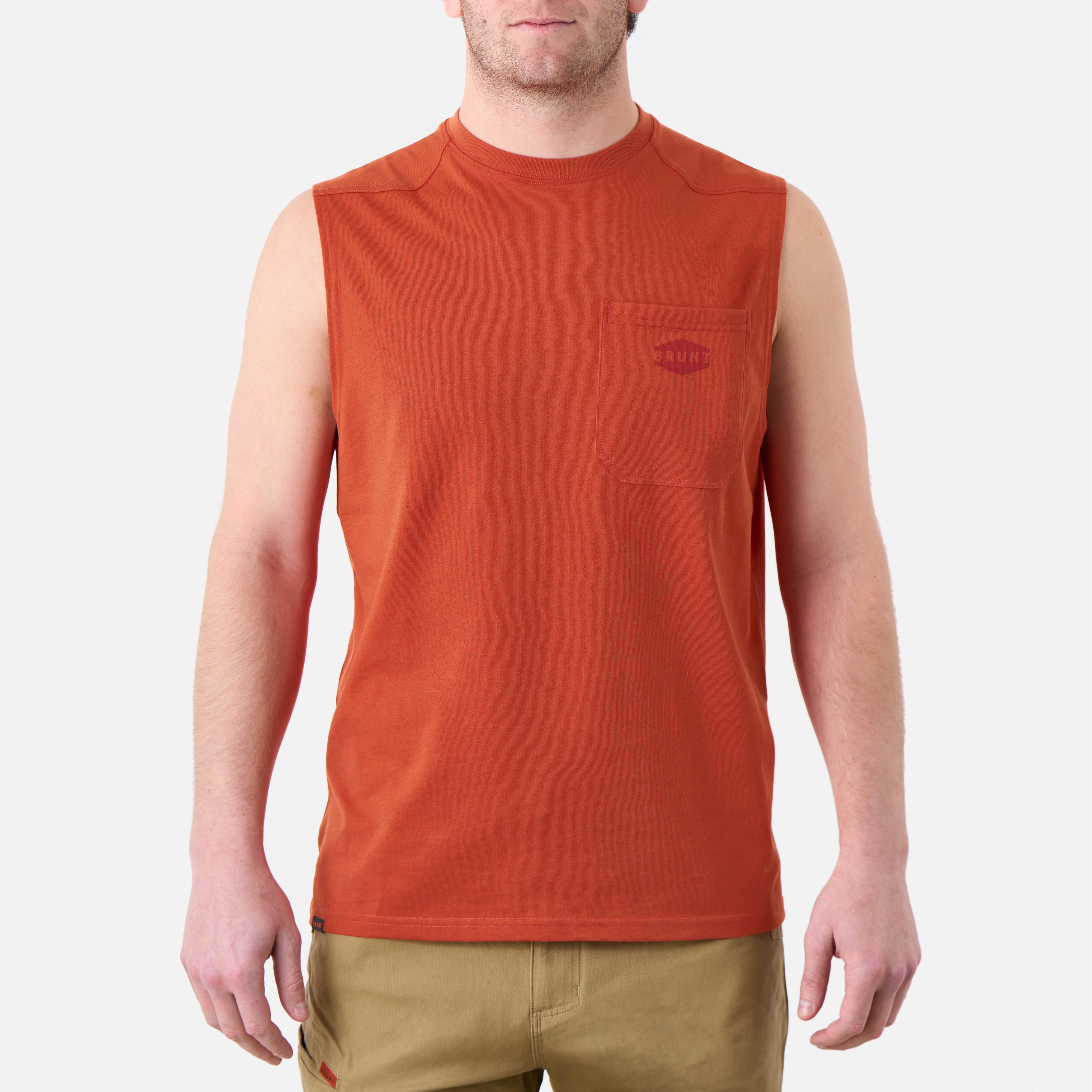 The Martin Sleeveless Pocket Tee - Image 6