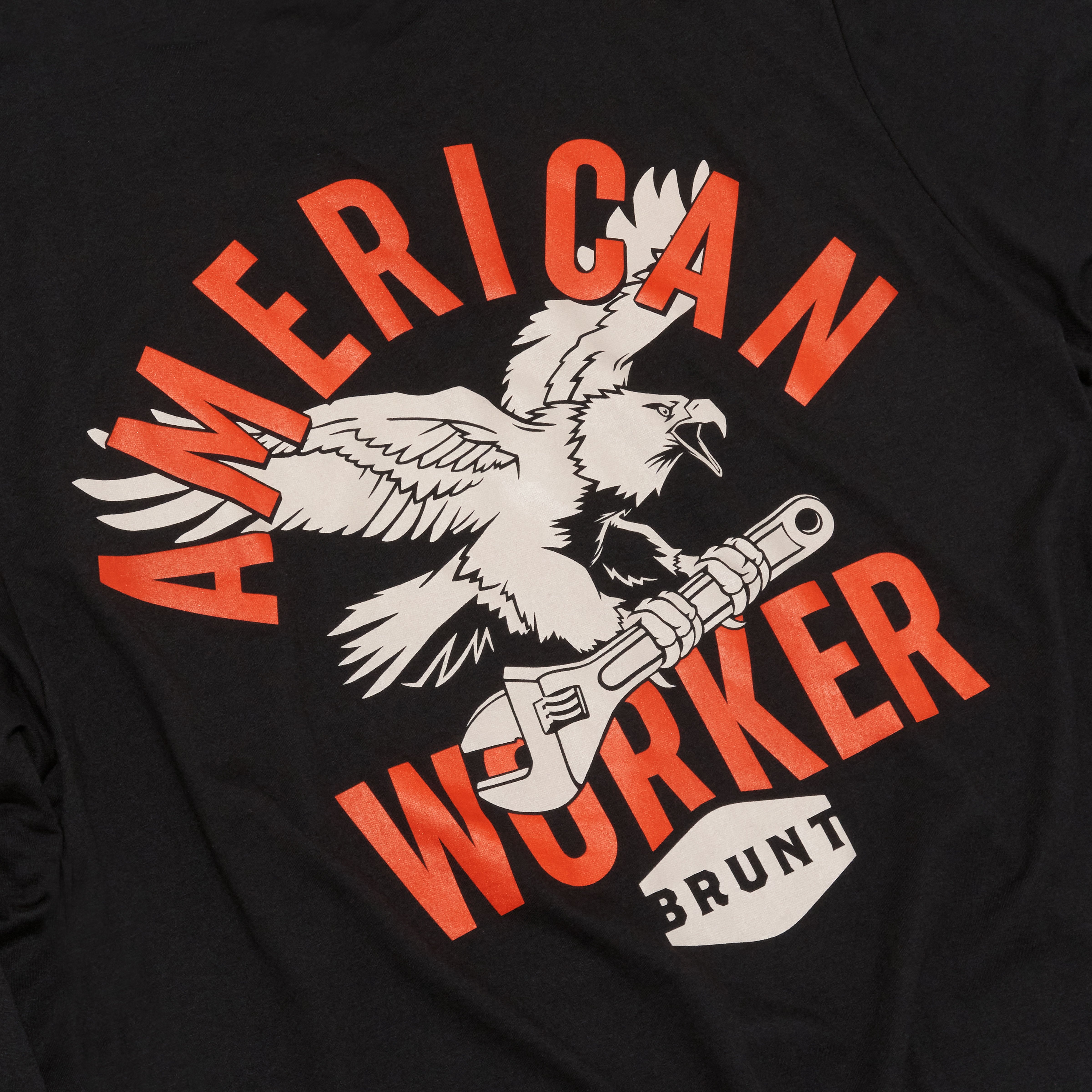 Alternative view of The American Worker Long Sleeve Tee