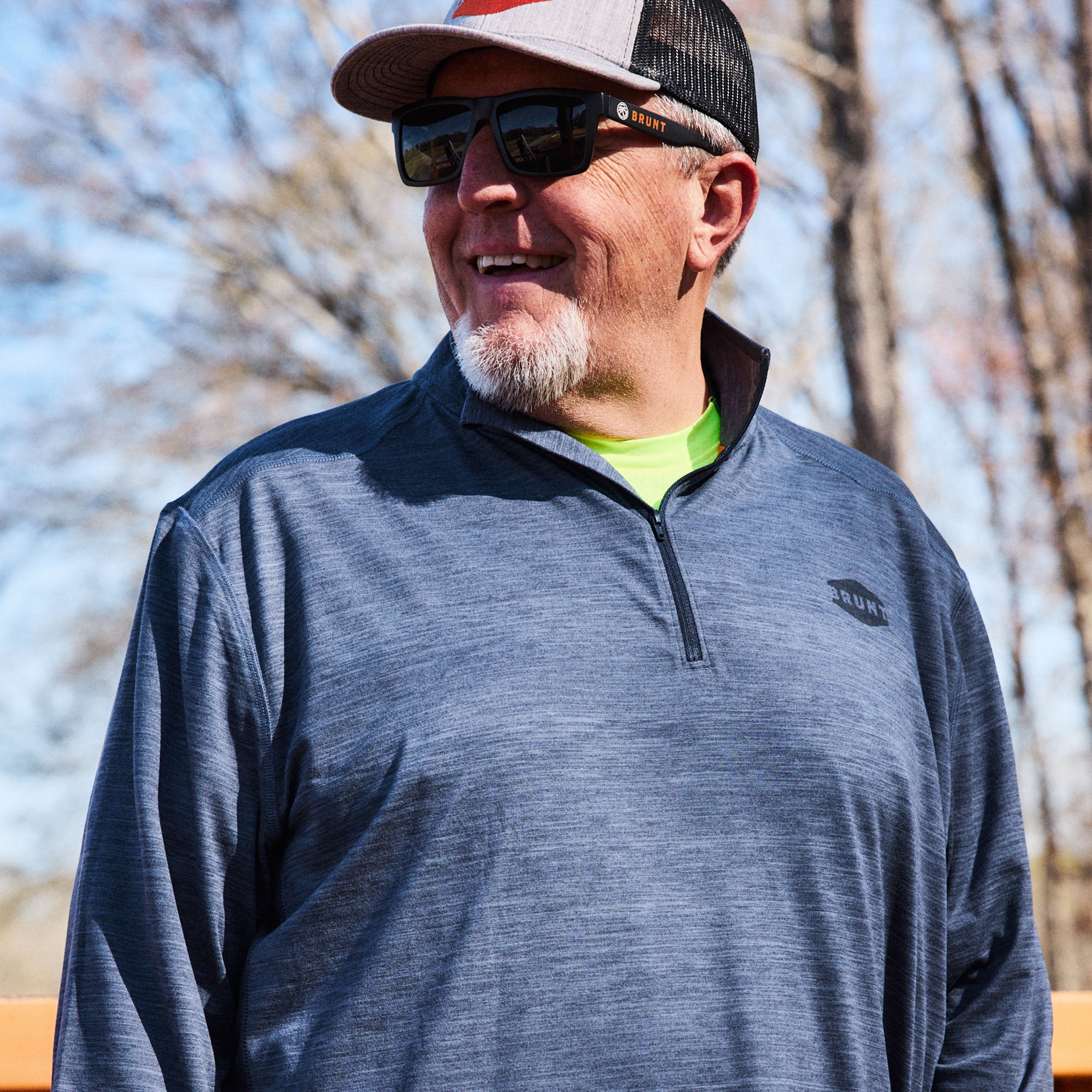 The McKenna 1/4 Zip Long Sleeve Tech Shirt - Image 15